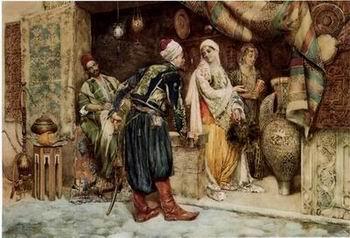 unknow artist Arab or Arabic people and life. Orientalism oil paintings 117 oil painting picture